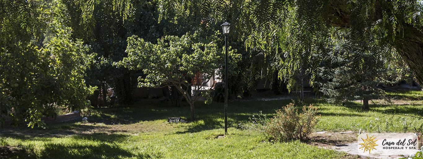 Patio jardín Casa del Sol